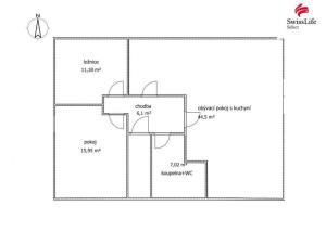 Pronájem bytu 3+kk, Vitiněves, 85 m2