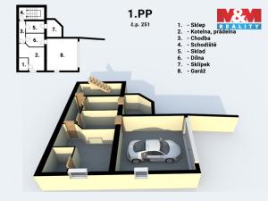 Prodej rodinného domu, Žeranovice, 320 m2