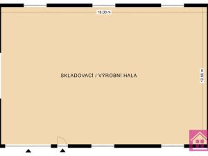 Pronájem skladu, Hodonín, Velkomoravská, 426 m2