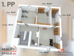 Prodej rodinného domu, Psáře, 250 m2