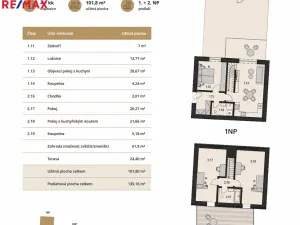 Prodej bytu 4+kk, Brno, Obřanská, 101 m2