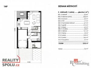 Pronájem rodinného domu, Plzeň - Valcha, Ledňáčková, 130 m2