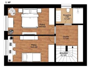 Prodej rodinného domu, České Budějovice, Josefy Kolářové, 95 m2