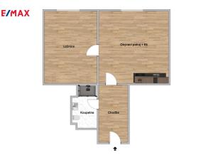 Prodej bytu 2+kk, Praha - Žižkov, Chlumova, 48 m2