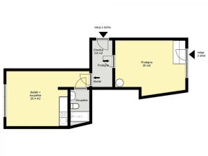 Pronájem obchodního prostoru, Poděbrady, Hakenova, 53 m2