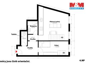Prodej bytu 2+kk, Klatovy - Klatovy III, Husovo náměstí, 78 m2