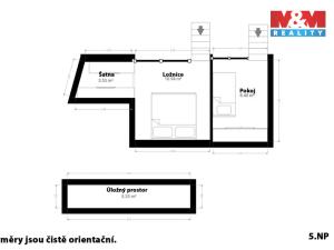 Prodej bytu 2+kk, Klatovy - Klatovy III, Husovo náměstí, 78 m2