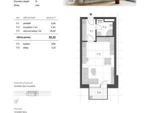 Prodej bytu 1+kk, Vyškov - Vyškov-Předměstí, 35 m2