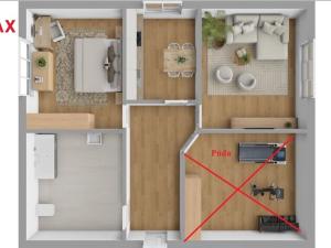 Pronájem bytu 2+1, Lanškroun - Žichlínské Předměstí, S. Čecha, 107 m2