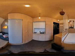 Pronájem bytu 1+kk, Praha - Bubeneč, Zelená, 16 m2