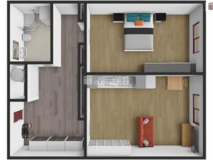 Pronájem bytu 2+kk, Praha - Nusle, Oldřichova, 60 m2