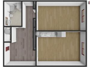 Pronájem bytu 2+kk, Praha - Nusle, Oldřichova, 60 m2