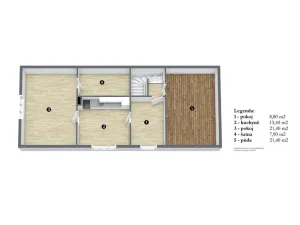 Prodej rodinného domu, Podhorní Újezd a Vojice - Vojice, 157 m2