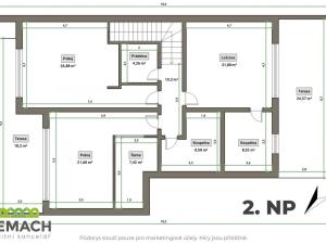 Prodej rodinného domu, Uherské Hradiště, Na Hraničkách, 235 m2