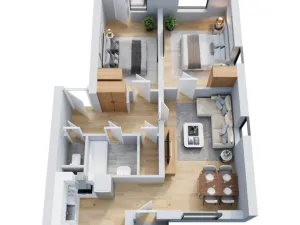 Pronájem bytu 3+1, Holice, Ottmarova, 68 m2