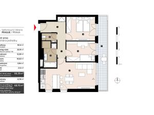 Prodej bytu 3+kk, Praha - Žižkov, Seifertova, 68 m2
