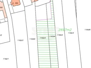 Prodej zahrady, Osek nad Bečvou, 2697 m2