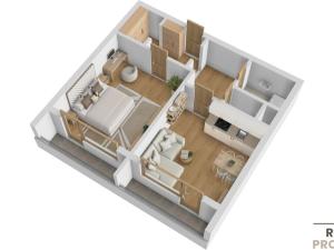 Prodej bytu 2+kk, Ostrava - Výškovice, Lumírova, 50 m2