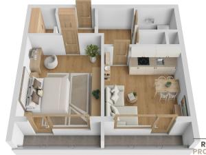 Prodej bytu 2+kk, Ostrava - Výškovice, Lumírova, 50 m2