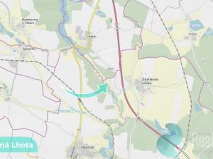 Prodej podílu 1/2 louky, Tábor - Stoklasná Lhota, 1682 m2