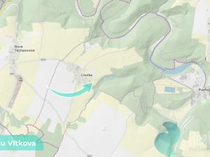 Prodej podílu 1/4 louky, Vítkov, 11106 m2