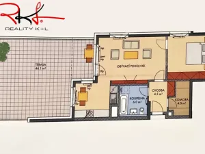 Prodej bytu 2+kk, Praha, Kryšpínova, 107 m2