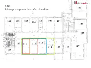 Pronájem kanceláře, České Budějovice, Na Zlaté stoce, 15 m2