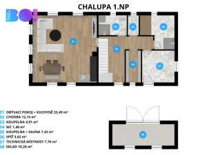 Prodej chalupy, Malá Morava, 181 m2