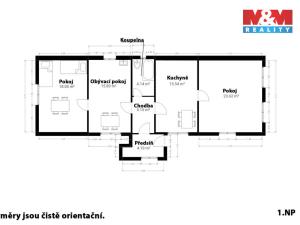 Prodej rodinného domu, Křenice, 85 m2