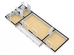 Pronájem bytu 2+kk, Praha - Horní Počernice, V javorech, 52 m2
