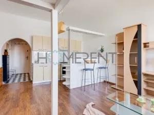 Pronájem bytu 1+kk, Praha - Nusle, Bartoškova, 30 m2