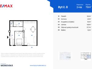 Prodej bytu 2+kk, Karlovy Vary, Moskevská, 72 m2