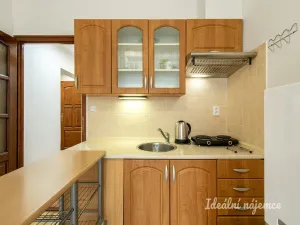 Pronájem bytu 1+kk, Praha - Řepy, Vondroušova, 21 m2