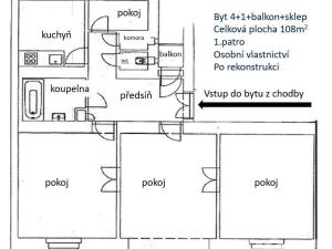 Prodej bytu 4+1, Praha - Holešovice, Veletržní, 101 m2