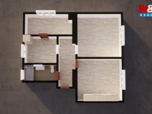 Pronájem bytu 3+1, Janská, 58 m2