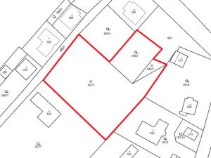 Prodej pozemku pro bydlení, Kamenný Újezd, 3109 m2