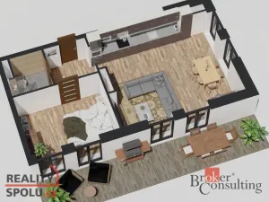 Prodej bytu 2+kk, Ostrava - Michálkovice, Československé armády, 54 m2