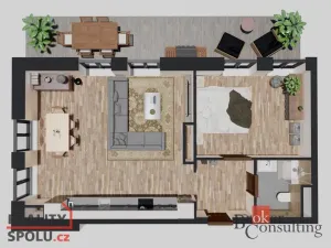 Prodej bytu 2+kk, Ostrava - Michálkovice, Československé armády, 54 m2