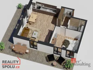 Prodej bytu 2+kk, Ostrava - Michálkovice, Československé armády, 54 m2