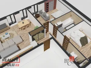 Prodej bytu 3+kk, Ostrava - Michálkovice, Československé armády, 87 m2