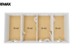 Pronájem kanceláře, Havířov, Lidická, 73 m2