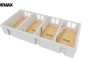 Pronájem kanceláře, Havířov, Lidická, 73 m2