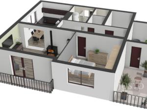 Prodej rodinného domu, Písek, Na Rozmezí, 90 m2