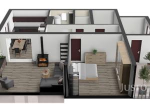 Prodej rodinného domu, Písek, Na Rozmezí, 90 m2