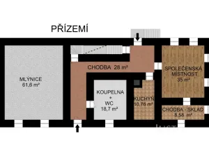 Prodej rodinného domu, Prachatice, Krumlovská, 363 m2