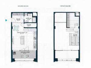 Pronájem bytu 2+kk, Praha, Naskové, 45 m2