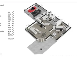 Prodej rodinného domu, Nymburk, Pístecká, 350 m2