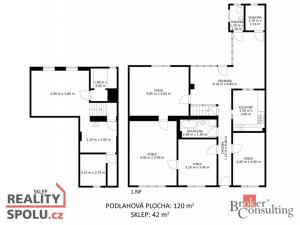 Prodej rodinného domu, Napajedla, 1. máje, 162 m2