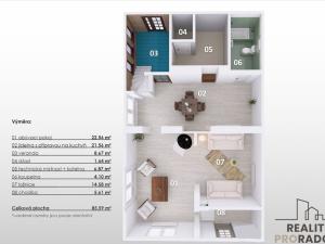 Prodej rodinného domu, Netřebice, 85 m2