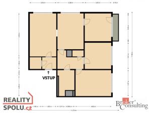 Prodej bytu 4+1, Praha - Záběhlice, Švehlova, 95 m2